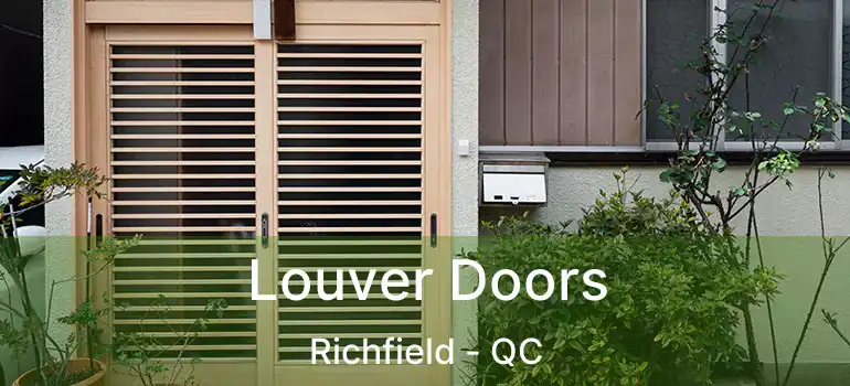  Louver Doors Richfield - QC