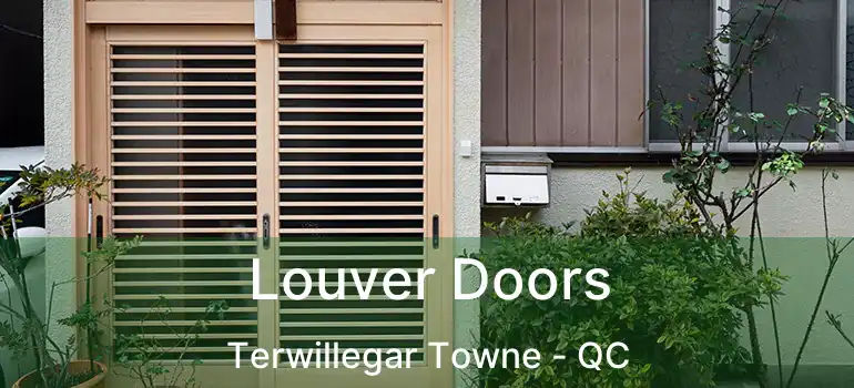  Louver Doors Terwillegar Towne - QC