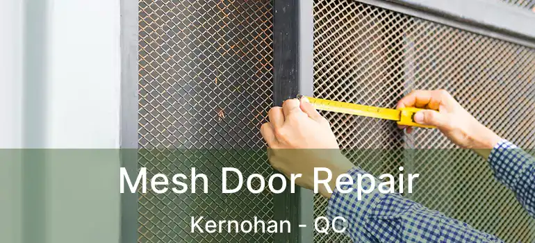  Mesh Door Repair Kernohan - QC