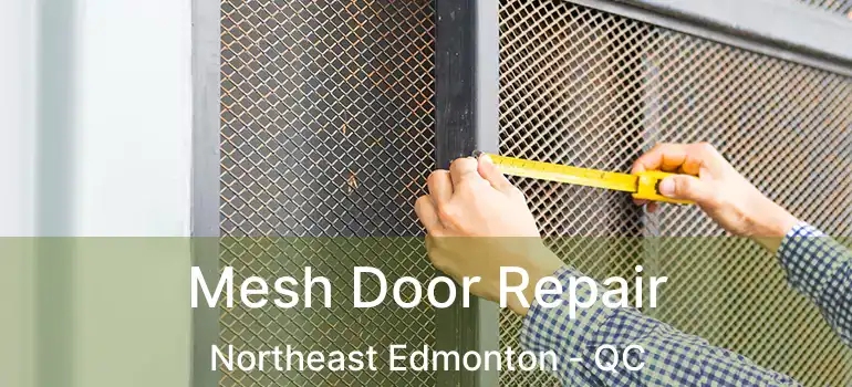  Mesh Door Repair Northeast Edmonton - QC