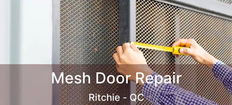  Mesh Door Repair Ritchie - QC