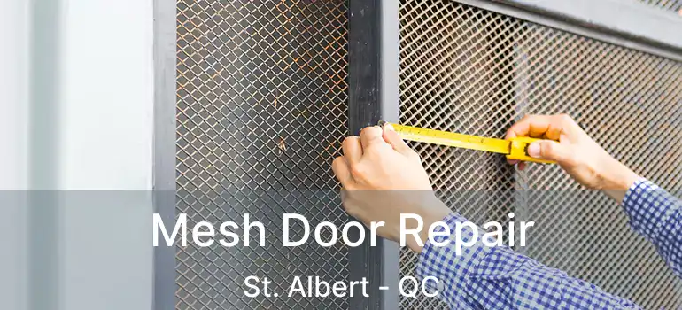  Mesh Door Repair St. Albert - QC