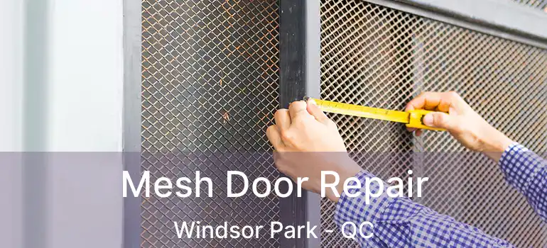  Mesh Door Repair Windsor Park - QC