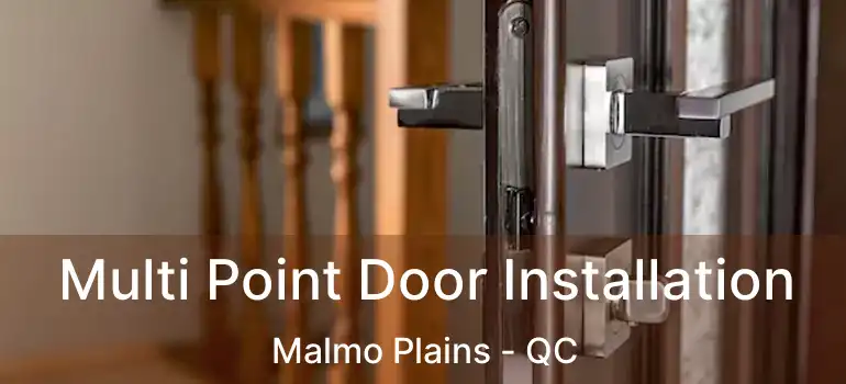  Multi Point Door Installation Malmo Plains - QC