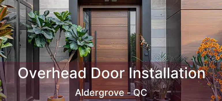  Overhead Door Installation Aldergrove - QC