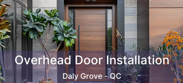  Overhead Door Installation Daly Grove - QC