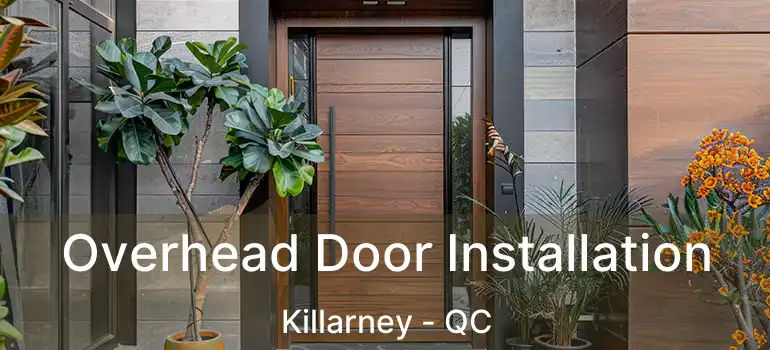  Overhead Door Installation Killarney - QC
