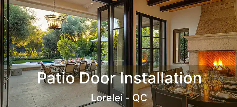  Patio Door Installation Lorelei - QC