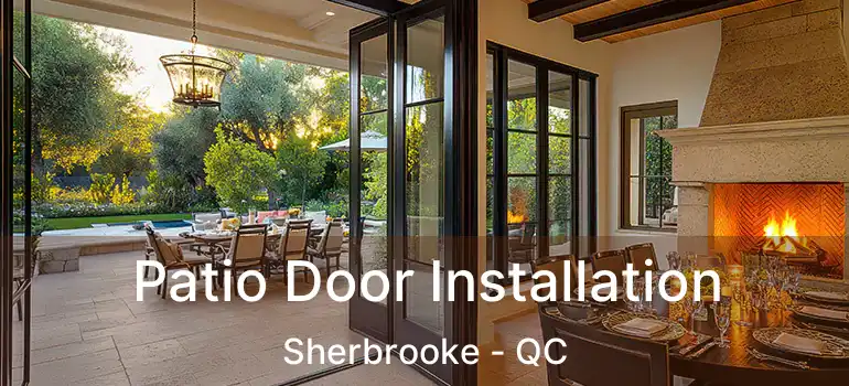  Patio Door Installation Sherbrooke - QC