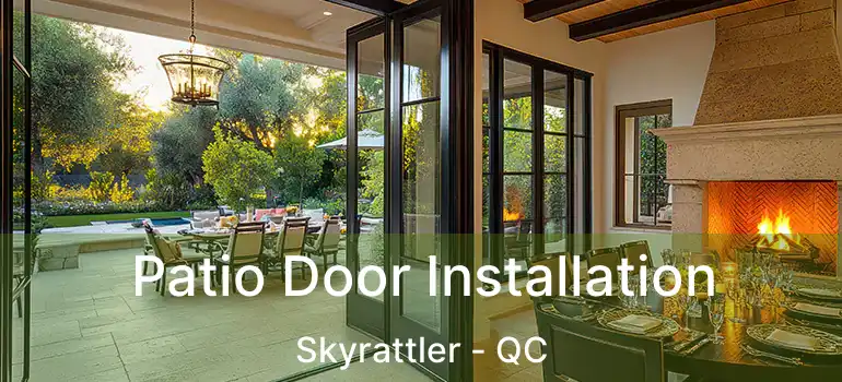  Patio Door Installation Skyrattler - QC