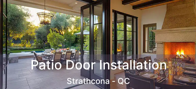  Patio Door Installation Strathcona - QC