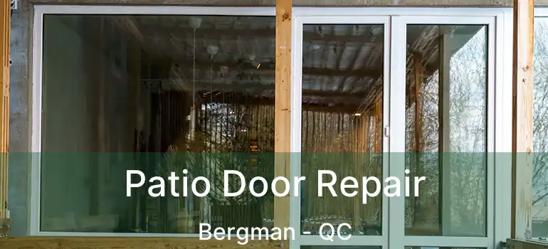  Patio Door Repair Bergman - QC