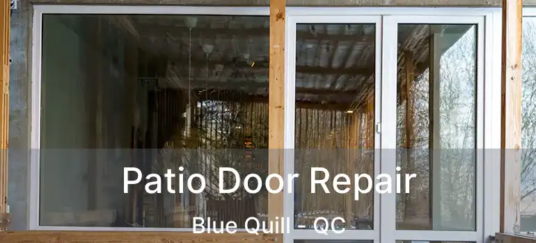  Patio Door Repair Blue Quill - QC
