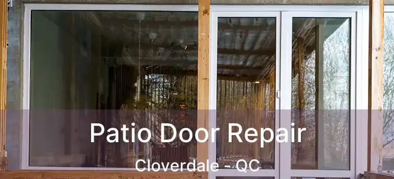  Patio Door Repair Cloverdale - QC