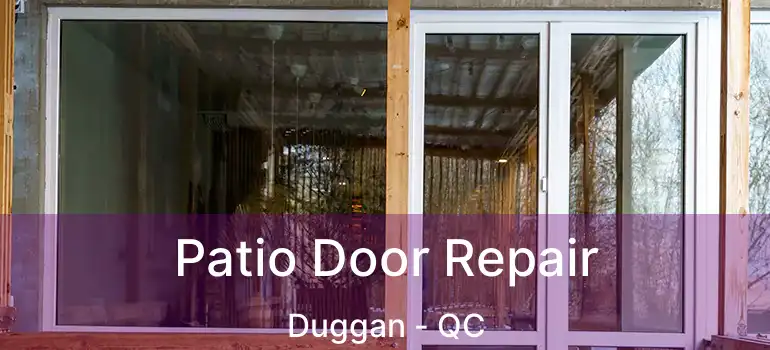  Patio Door Repair Duggan - QC