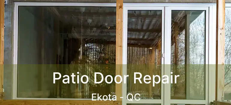  Patio Door Repair Ekota - QC