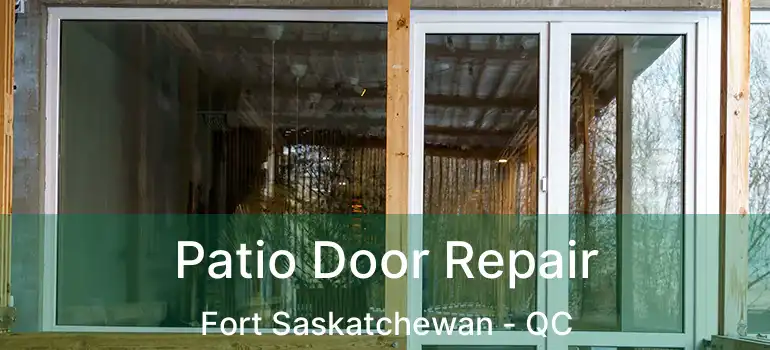  Patio Door Repair Fort Saskatchewan - QC