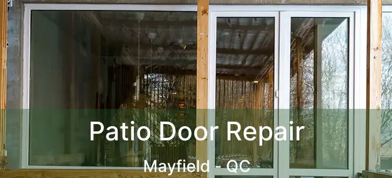  Patio Door Repair Mayfield - QC