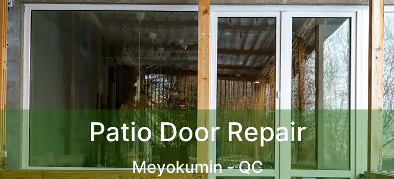  Patio Door Repair Meyokumin - QC