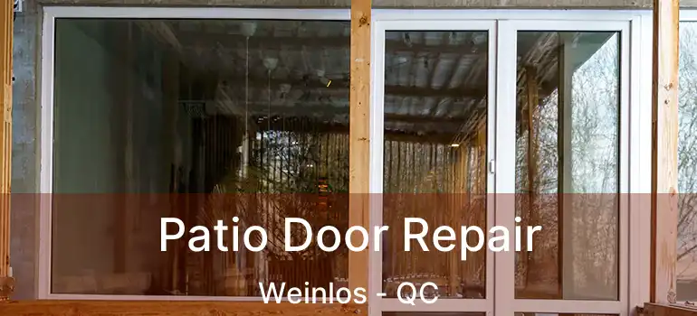  Patio Door Repair Weinlos - QC