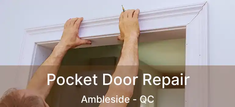  Pocket Door Repair Ambleside - QC