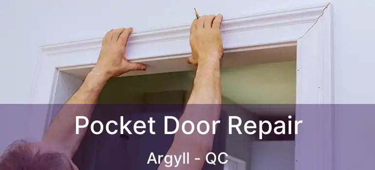  Pocket Door Repair Argyll - QC