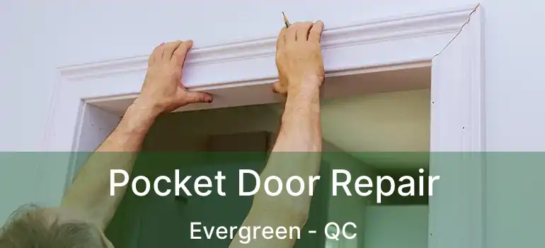  Pocket Door Repair Evergreen - QC