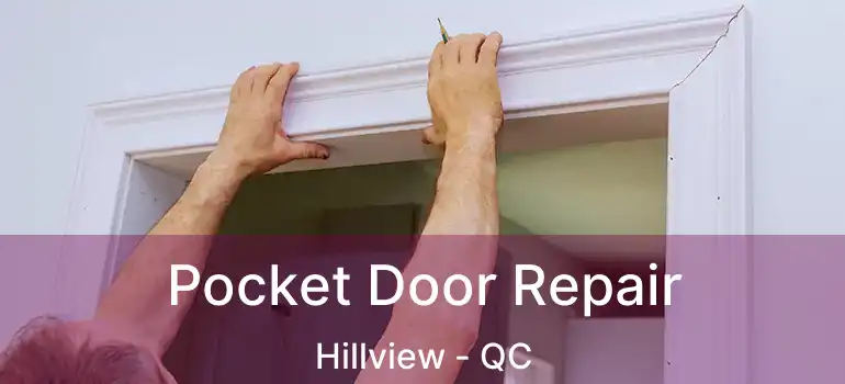  Pocket Door Repair Hillview - QC