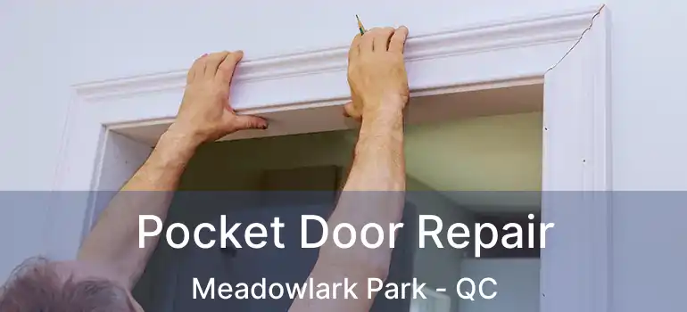  Pocket Door Repair Meadowlark Park - QC