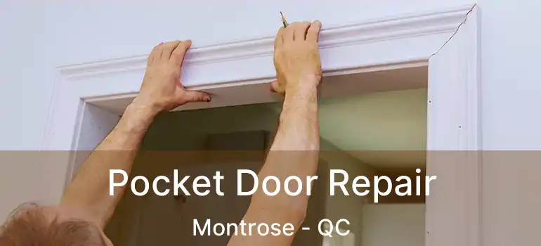  Pocket Door Repair Montrose - QC