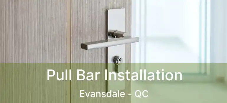  Pull Bar Installation Evansdale - QC