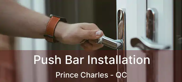  Push Bar Installation Prince Charles - QC