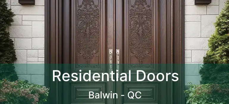  Residential Doors Balwin - QC