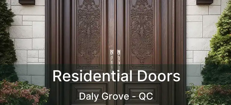  Residential Doors Daly Grove - QC