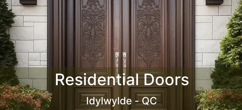  Residential Doors Idylwylde - QC