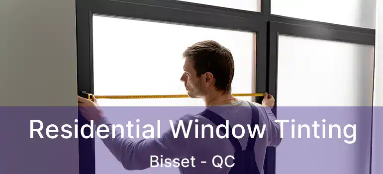  Residential Window Tinting Bisset - QC