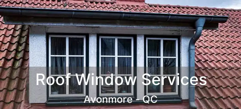  Roof Window Services Avonmore - QC