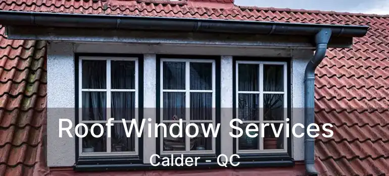  Roof Window Services Calder - QC