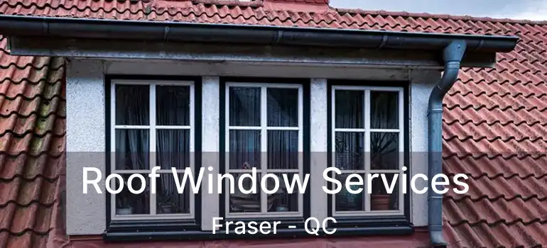  Roof Window Services Fraser - QC