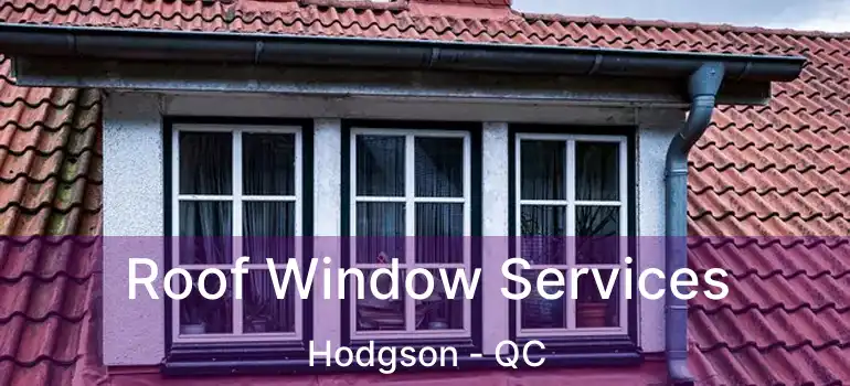  Roof Window Services Hodgson - QC
