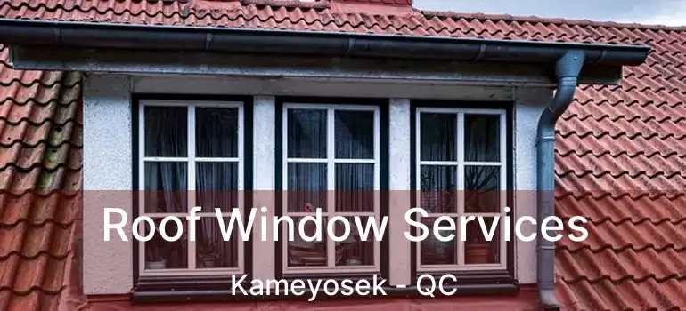  Roof Window Services Kameyosek - QC