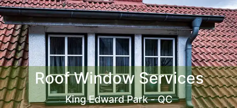  Roof Window Services King Edward Park - QC
