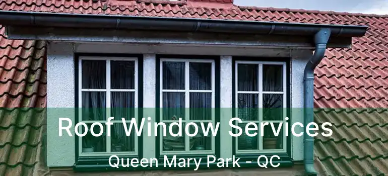  Roof Window Services Queen Mary Park - QC
