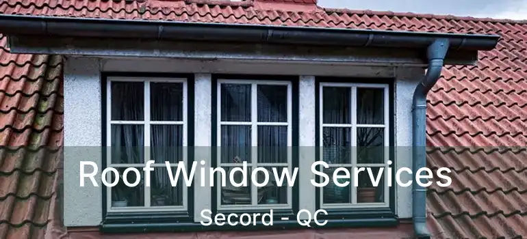  Roof Window Services Secord - QC