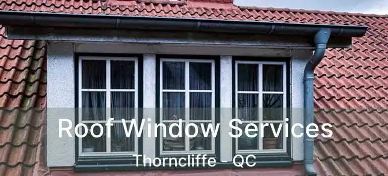  Roof Window Services Thorncliffe - QC