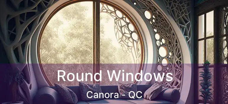 Round Windows Canora - QC