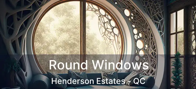  Round Windows Henderson Estates - QC