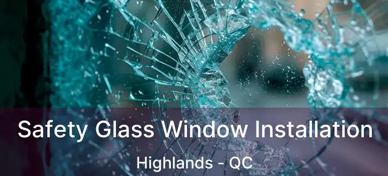  Safety Glass Window Installation Highlands - QC