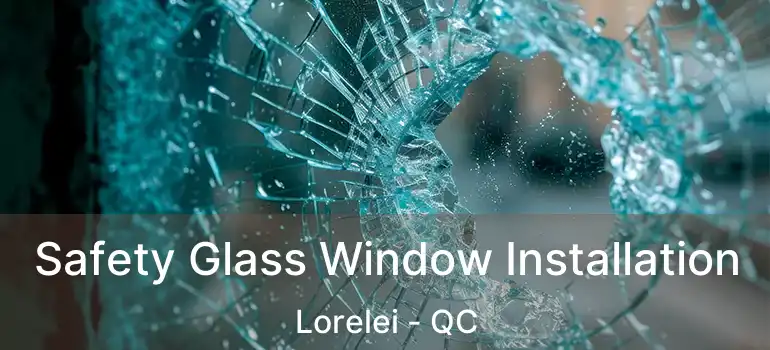  Safety Glass Window Installation Lorelei - QC