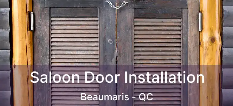  Saloon Door Installation Beaumaris - QC